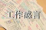 关于工作感言汇总(精选80句)