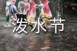 欢乐的泼水节说课稿